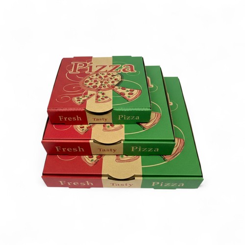 Bedruckte pizzakartons - 9,, &