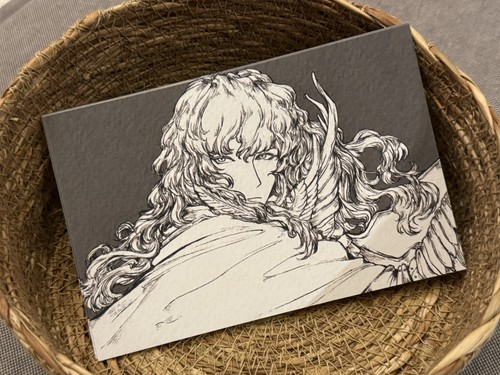 Fanart berserk griffith print - fanart,