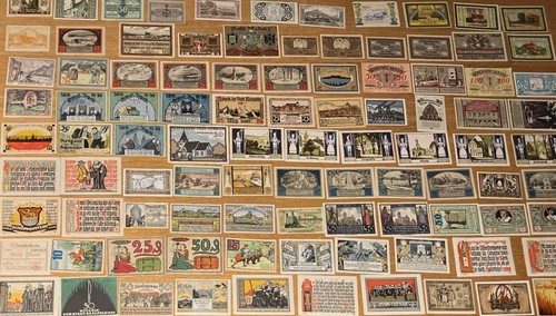 Lot 100 deutschland notgeld - lot,