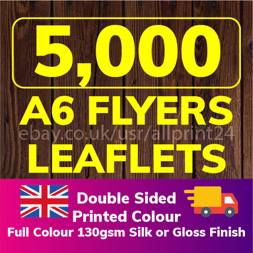 5000 flyer prospekte - a6,