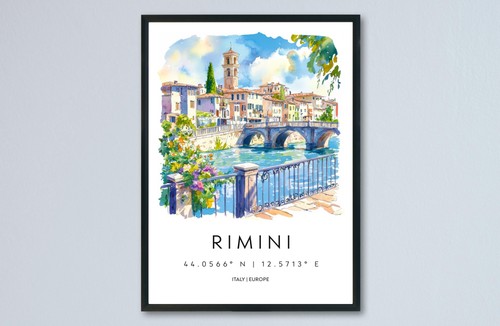 Rimini aquarell - rimini,