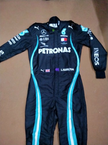 Hamilton racing printed suit - printed,
