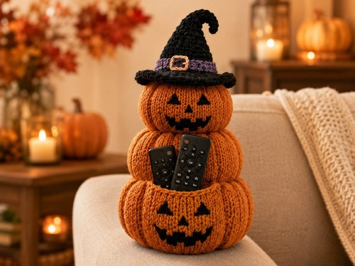 Halloween kürbis stapel sofa - halloween,