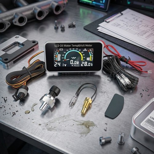 Auto lcd manometer - lcd,