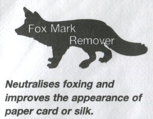 Fox mark remover - mark,