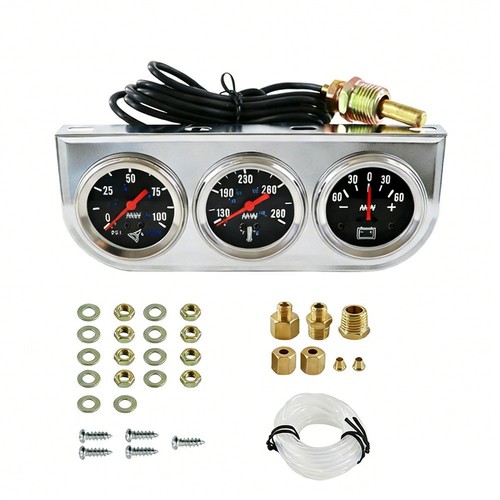 52mm triple cluster - cluster, manometer