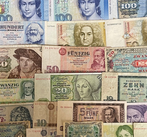 Ddeutsche mark banknoten - ddeutsche,
