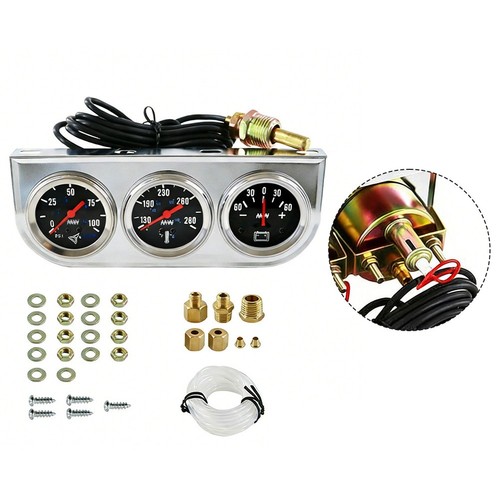 52mm triple gauge cluster - 52mm,