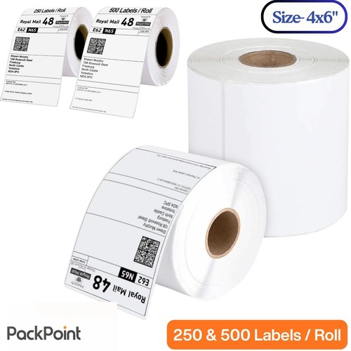 Thermoetiketten rollen 4x6 - rollen, 4x6"